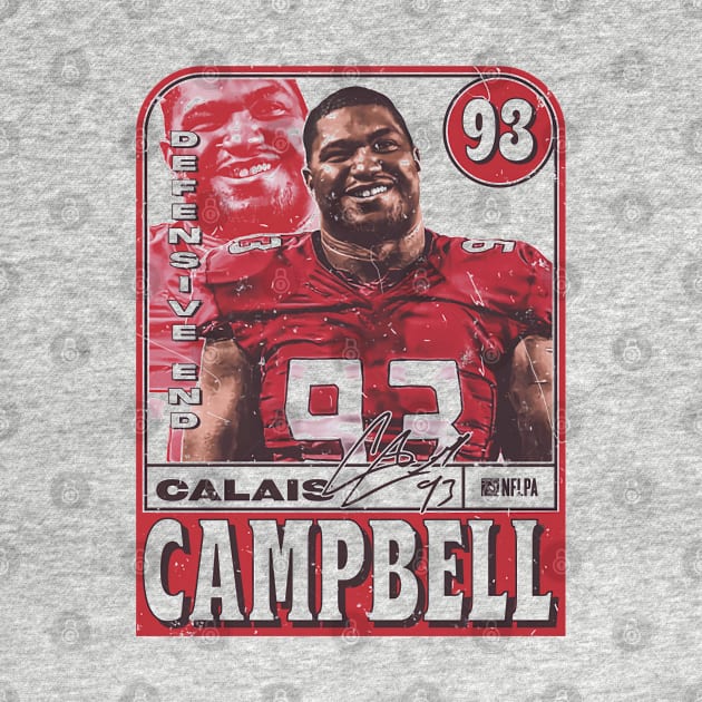 Calais Campbell Atlanta Card by ClarityMacaws